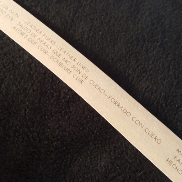LIZ CLAIBORNE ♡ Gorgeous Vintage Genuine White Leather Belt w/Gold Hardware SP main image 16